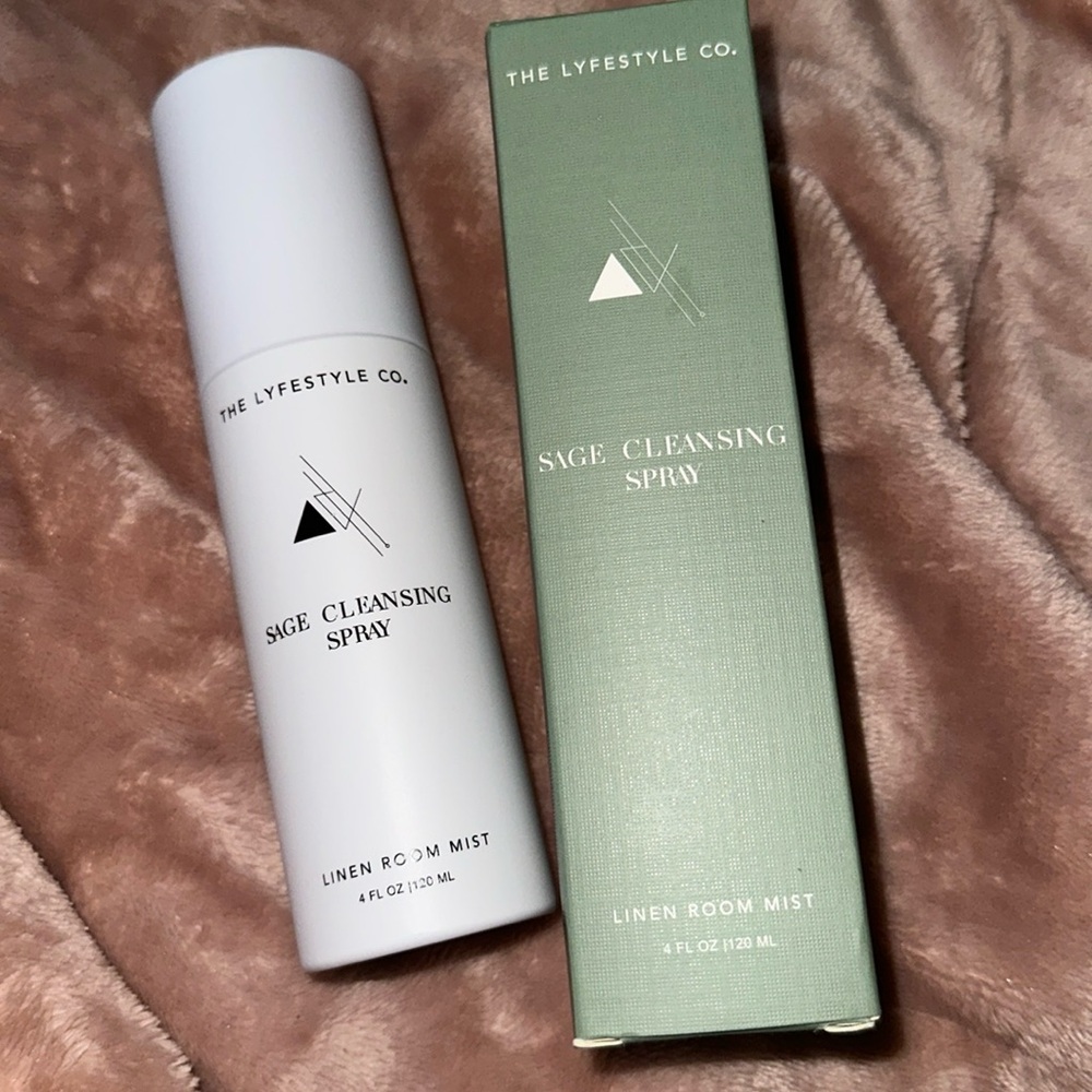 Sage Cleansing Spray- The Lifestyle Co. (Linen Room Mist)